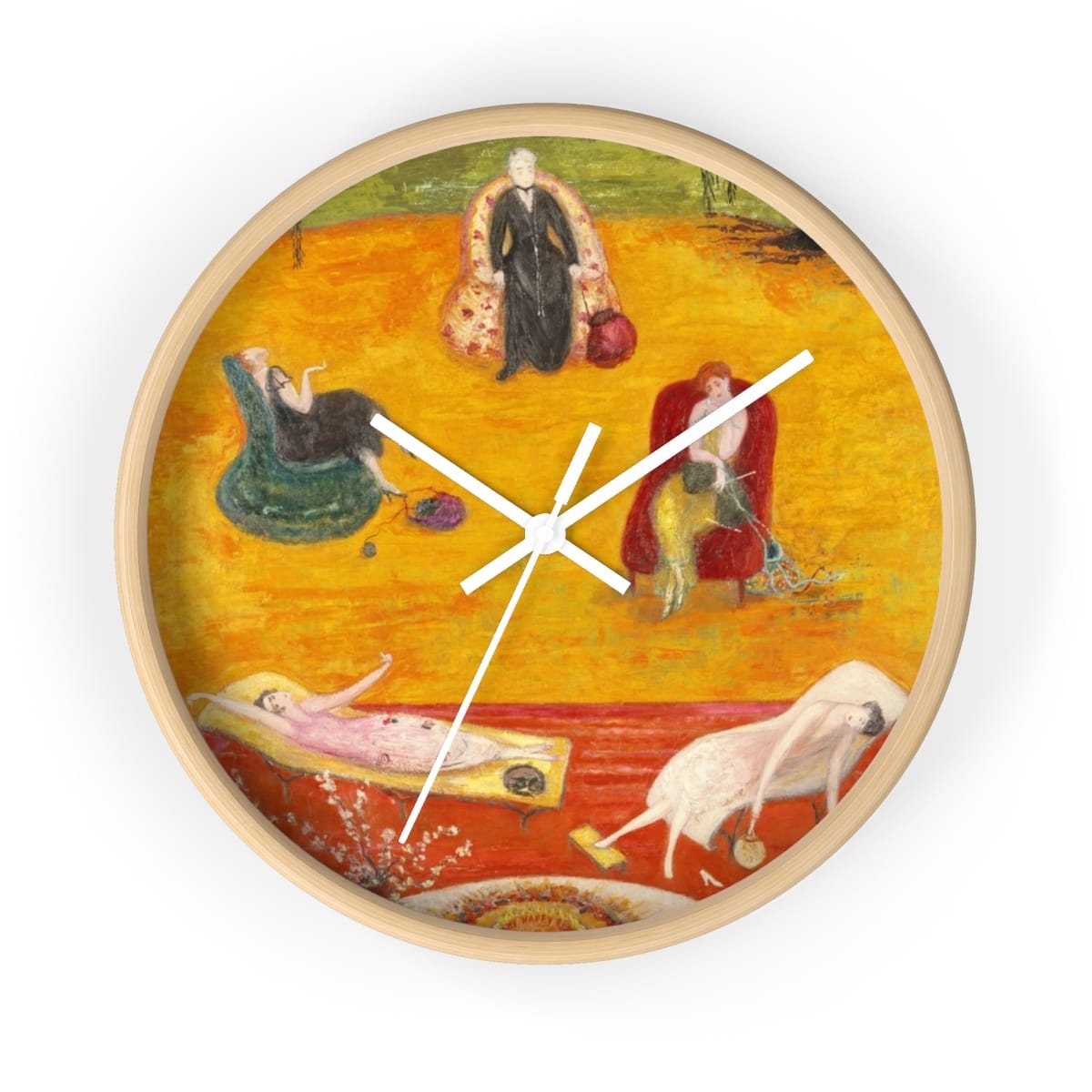 Art Wall Clock, Artist Florine Stettheimer, Artwork 