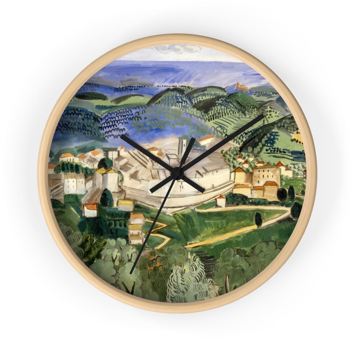 Art Wall Clock, Artist Raoul Dufy, Artwork 