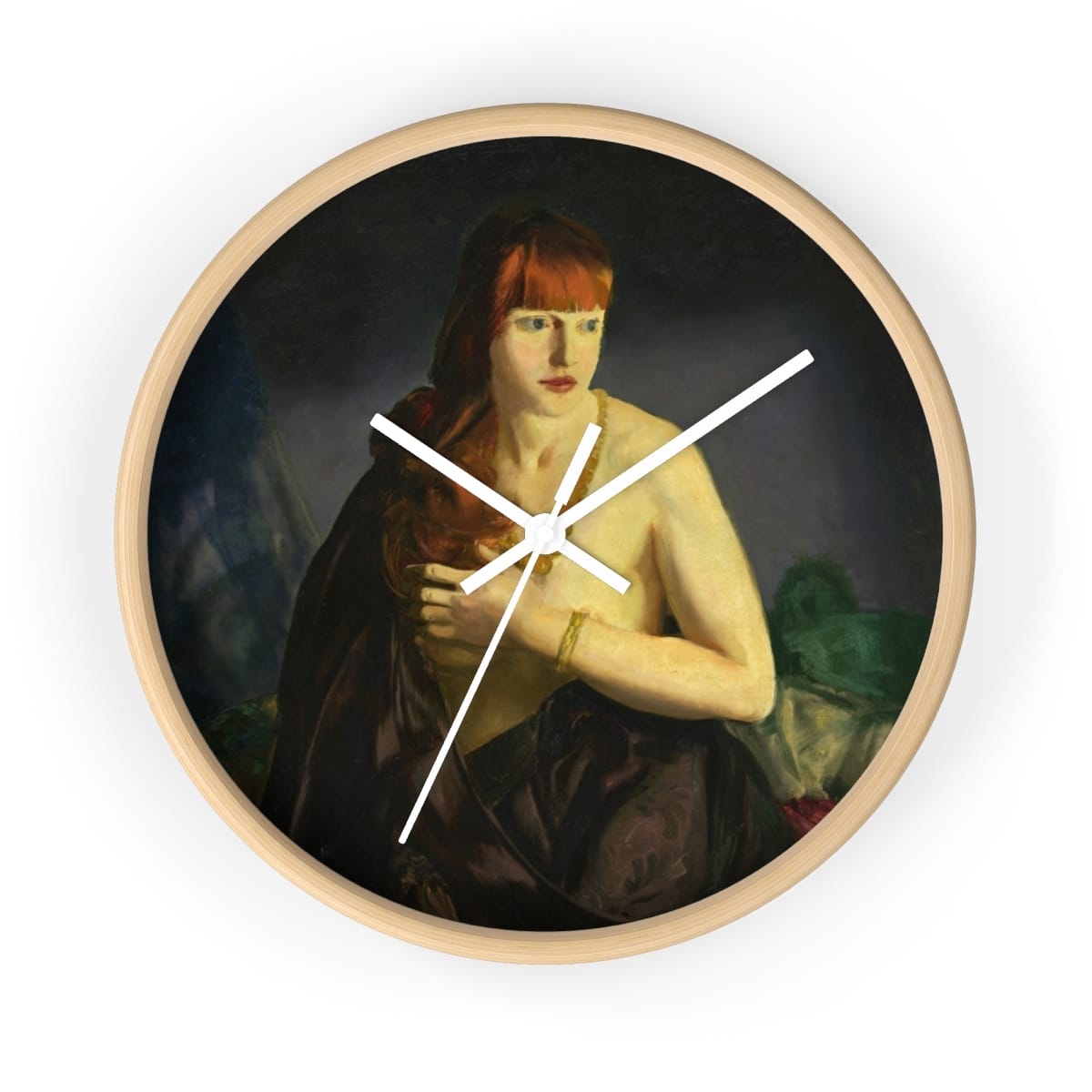 Art Wall Clock, Artist George Wesley Bellows, Artwork 
