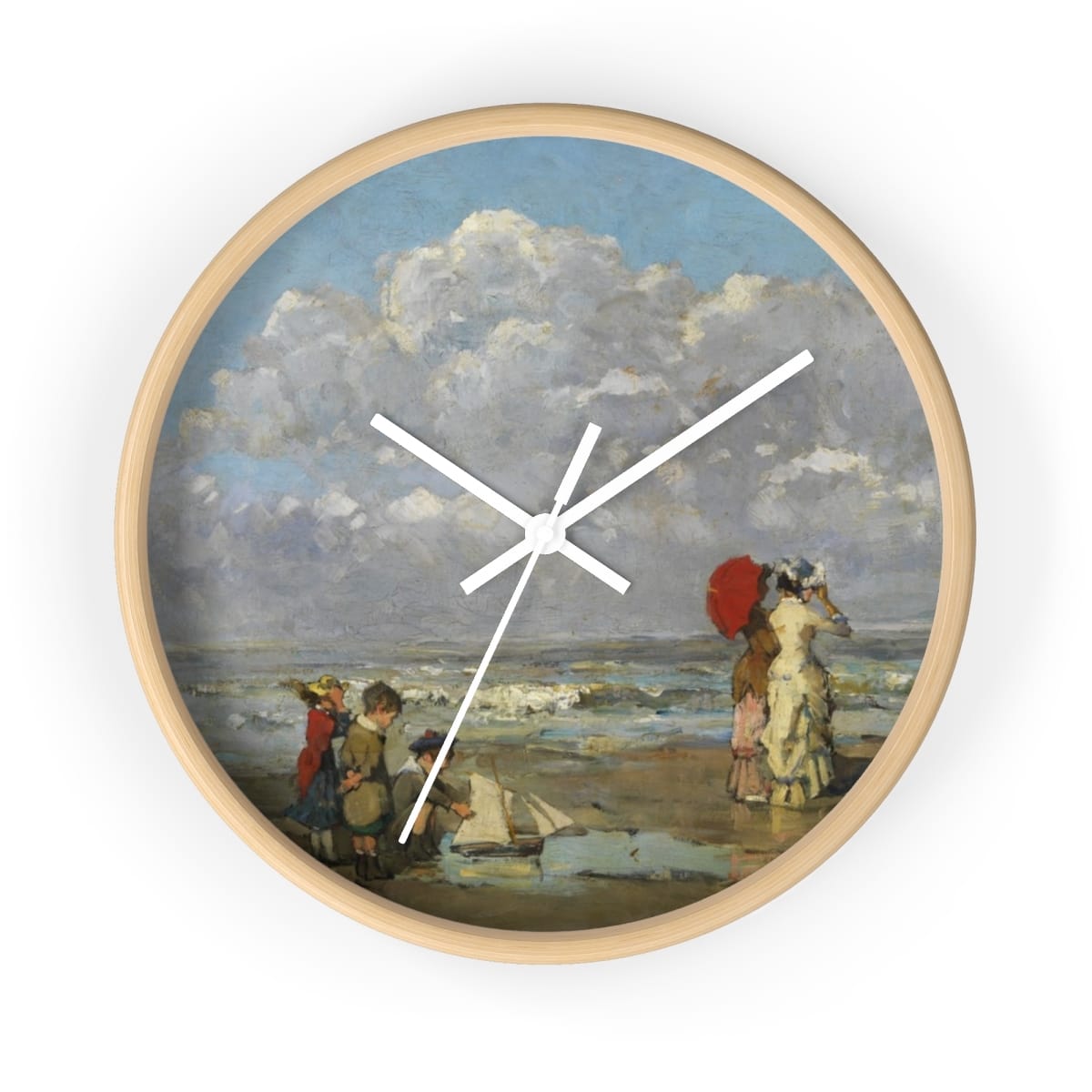 Art Wall Clock, Artist Pericles Pantazis, Artwork 