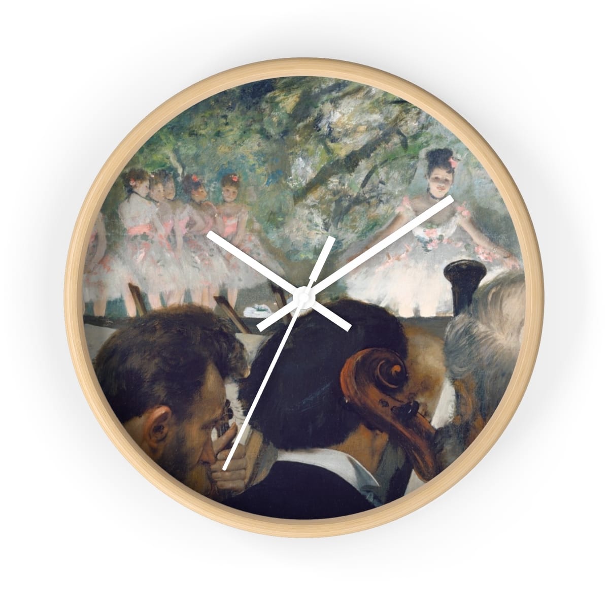 Art Wall Clock, Artist Edgar Degas, Artwork 