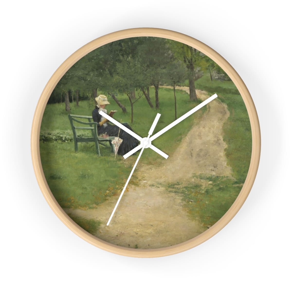 Art Wall Clock, Artist Sofie Werenskiold, Artwork 