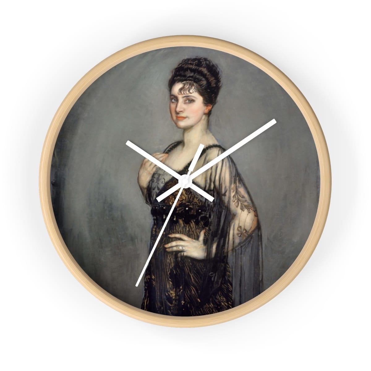 Art Wall Clock, Artist Antonio De La Gandara, Artwork 