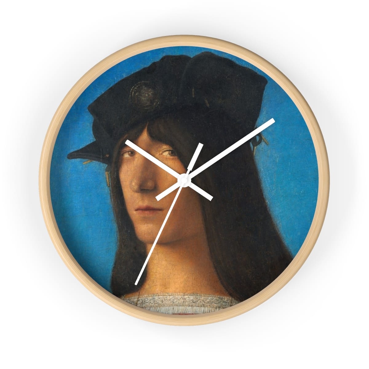 Art Wall Clock, Artist Bartolomeo Veneto, Artwork 