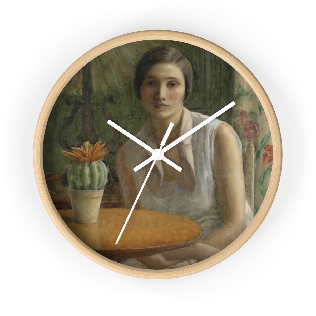 Art Wall Clock, Artist Frederick Carl Frieseke, Artwork 