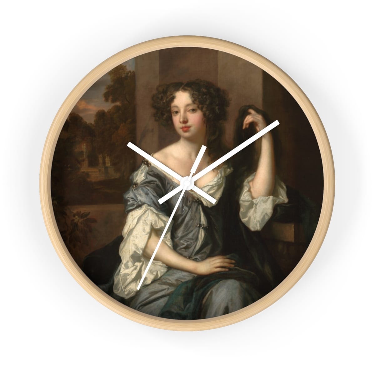 Art Wall Clock, Artist Peter Lely, Artwork 