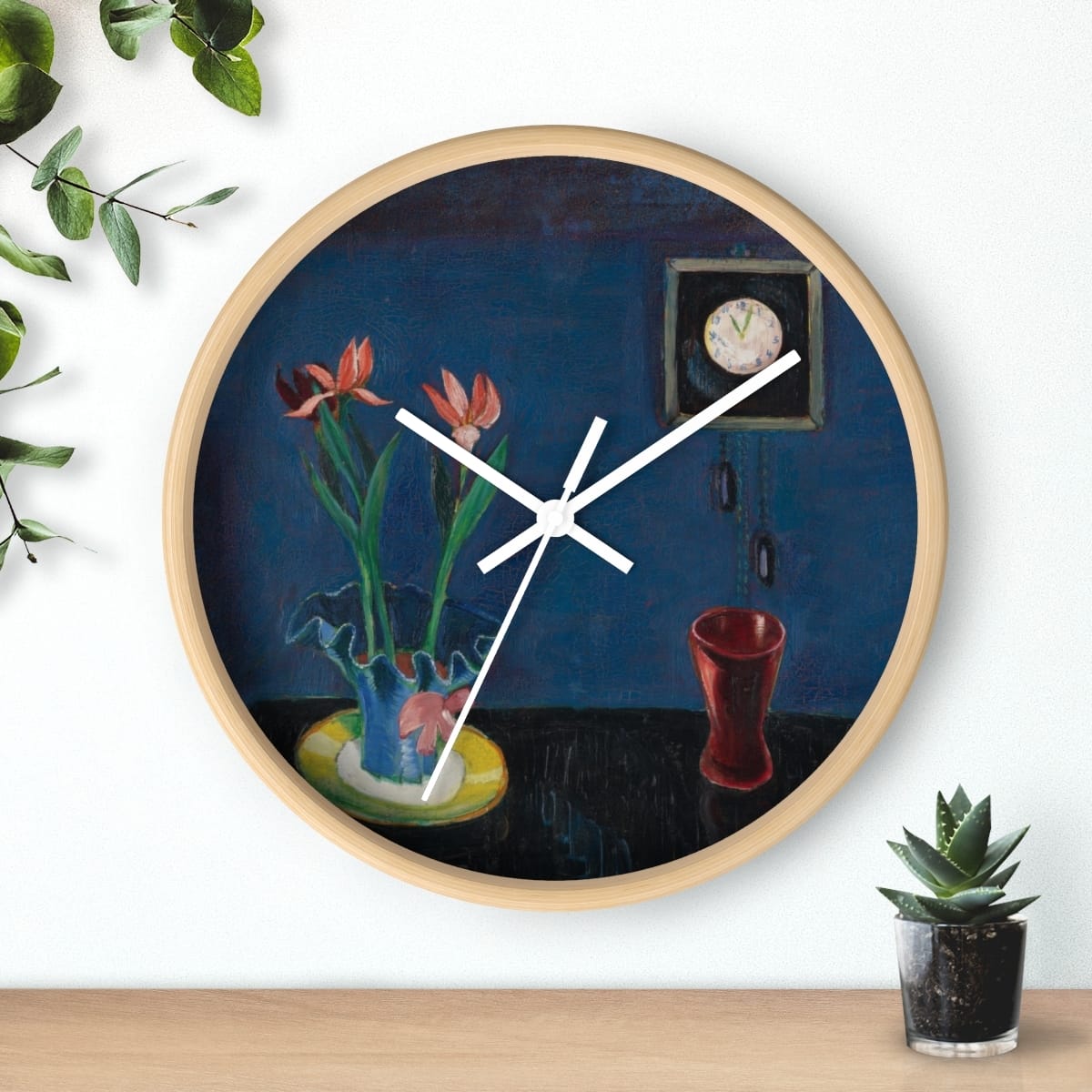 Art Wall Clock, Artist Walter Gramatte, Artwork 