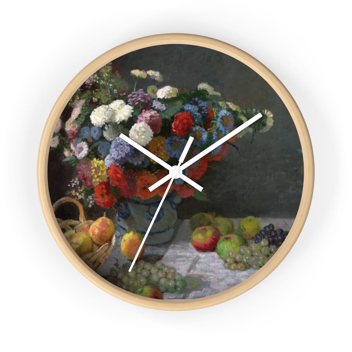 Art Wall Clock, Artist Claude Monet, Artwork 