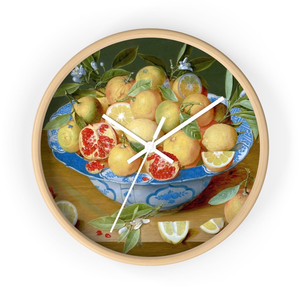 Art Wall Clock, Artist Jacob Van Hulsdonck, Artwork 