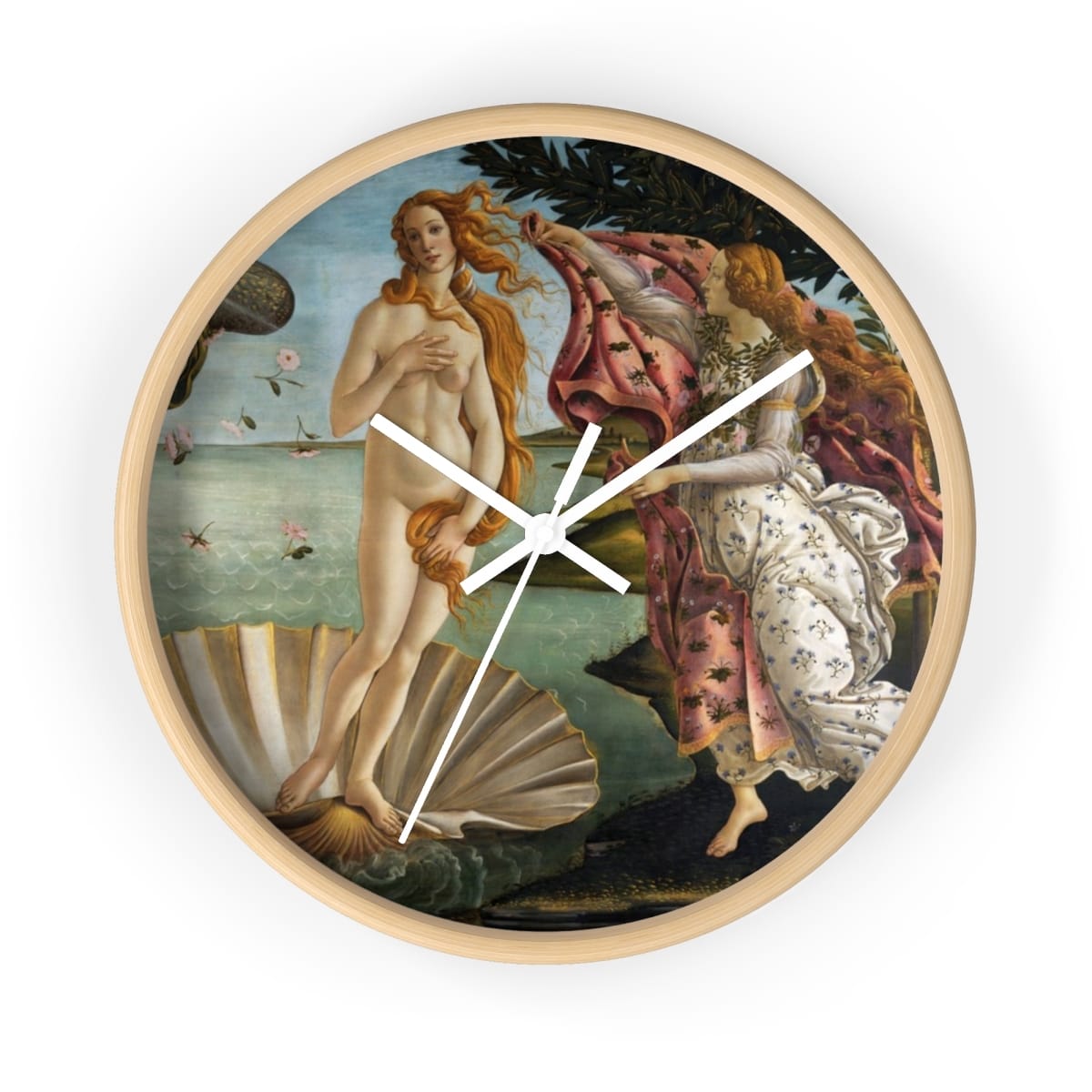Art Wall Clock, Artist Sandro Botticelli, Artwork 