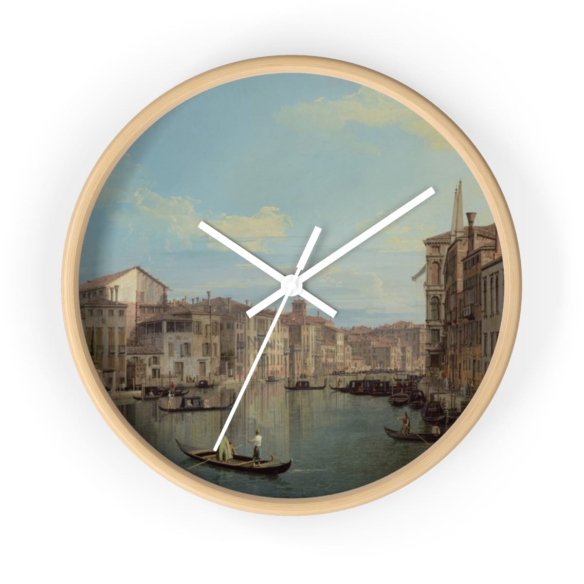 Art Wall Clock, Artist Canaletto, Artwork 