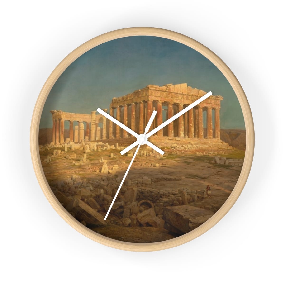 Art Wall Clock, Artist Frederic Edwin Church, Artwork 