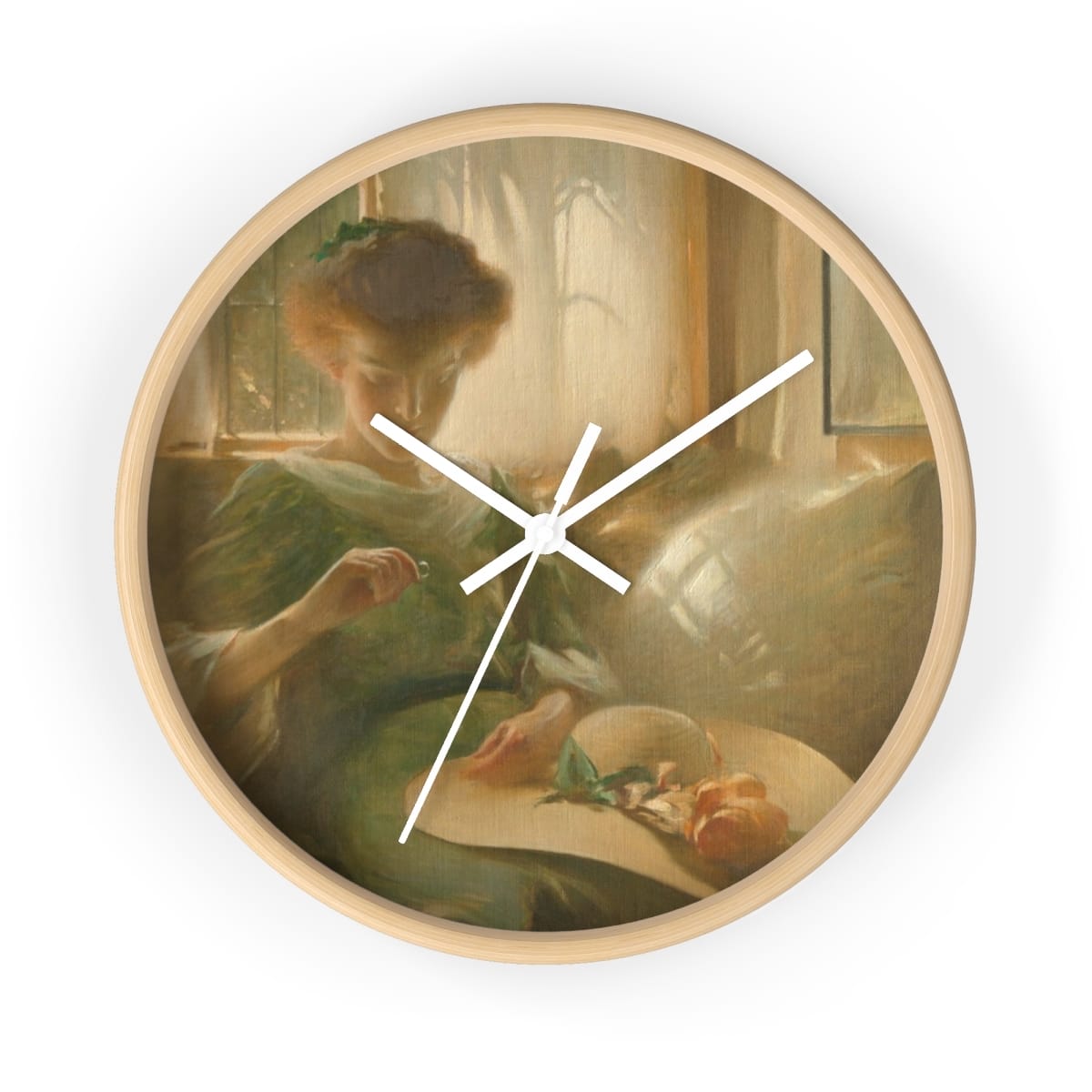 Art Wall Clock, Artist John White Alexander, Artwork 