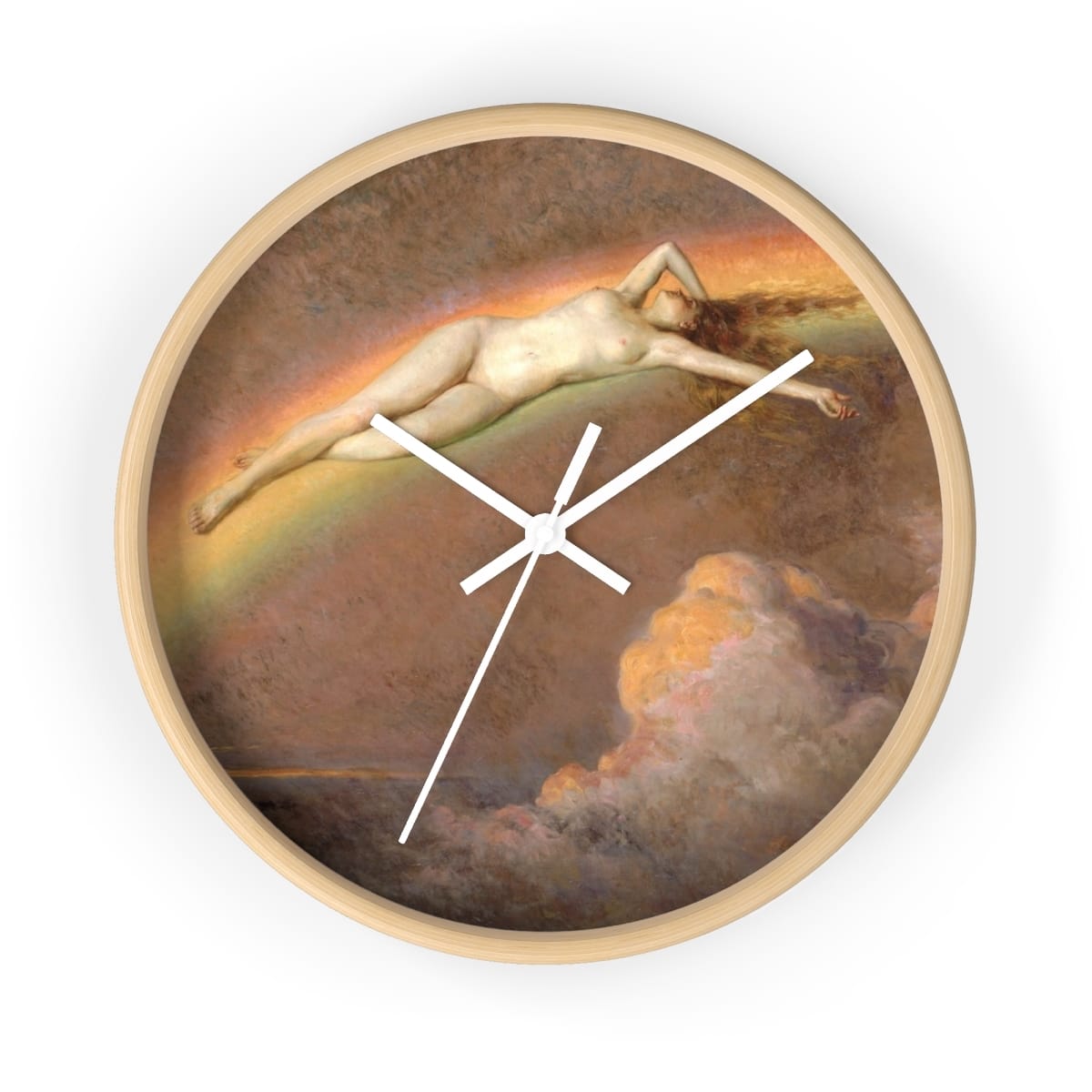 Art Wall Clock, Artist Henry Mosler, Artwork 