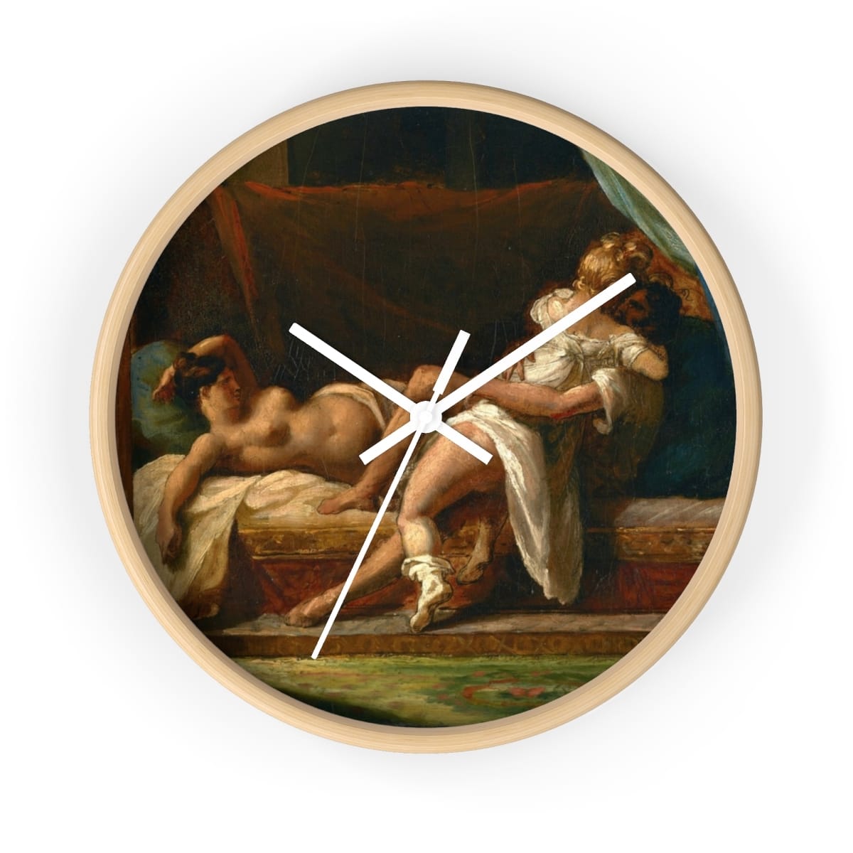 Art Wall Clock, Artist Theodore Gericault, Artwork 