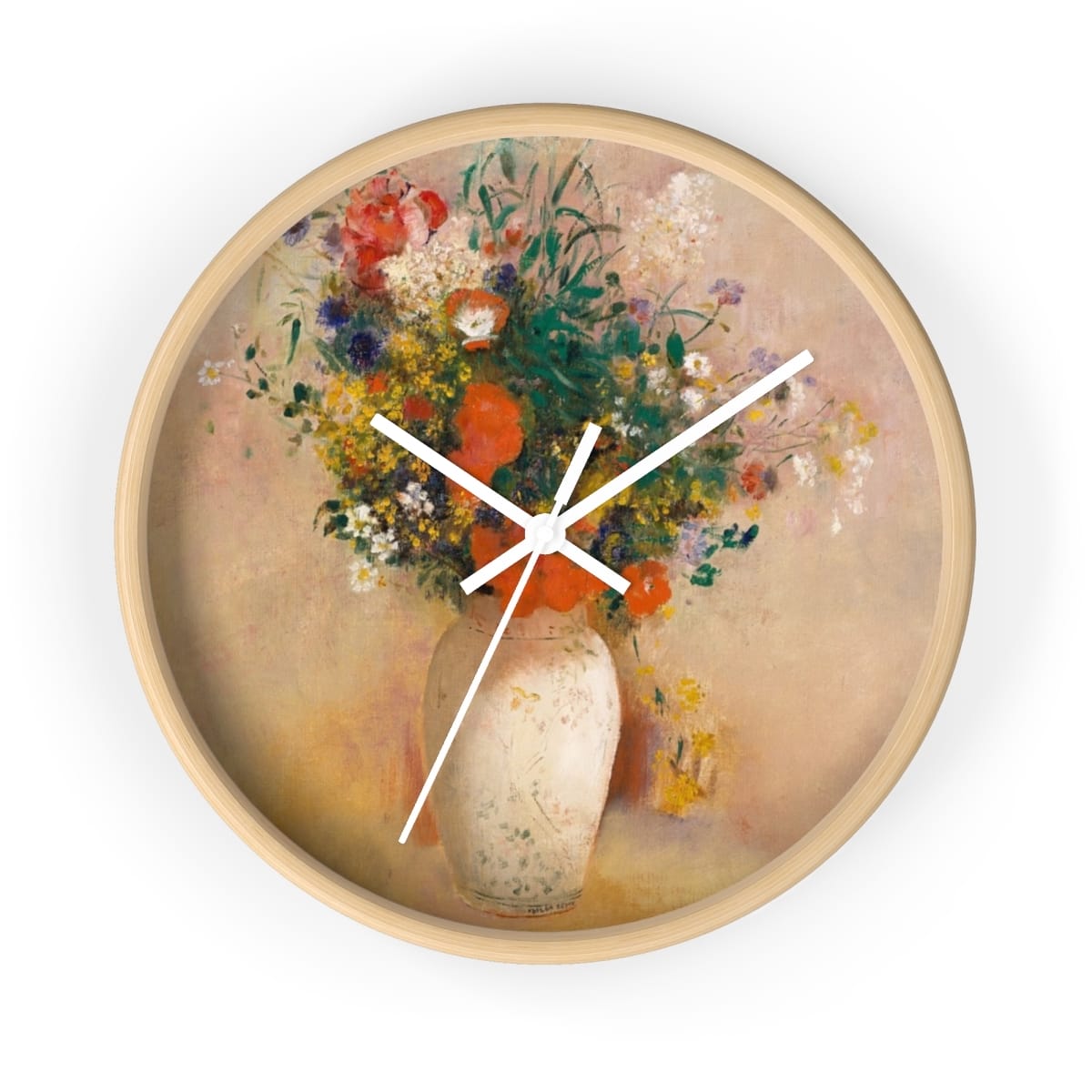 Art Wall Clock, Artist Odilon Redon, Artwork 