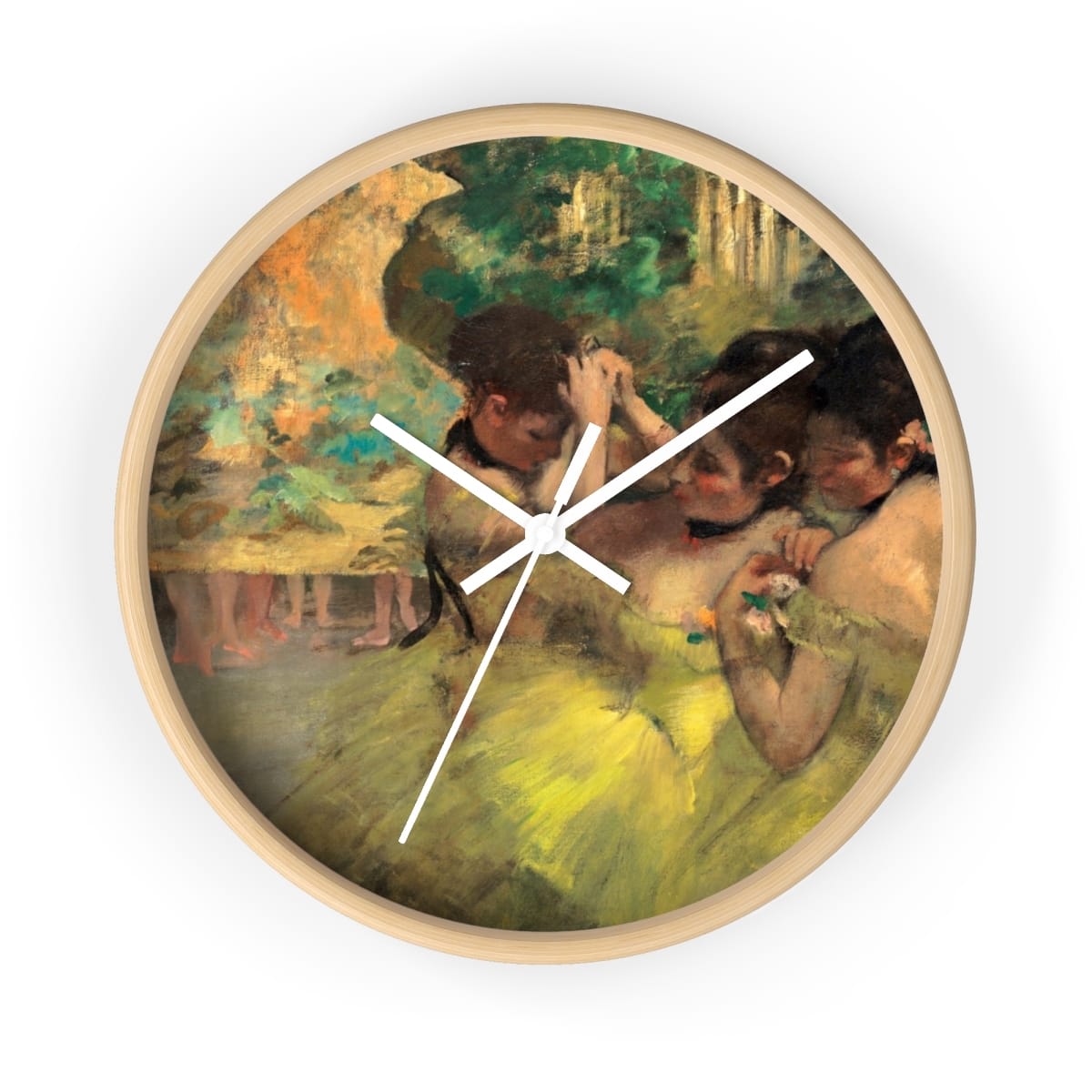 Art Wall Clock, Artist Edgar Degas, Artwork 