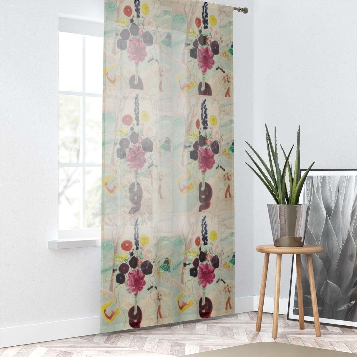 Art Window Curtain, Artist Florine Stettheimer, Artwork 