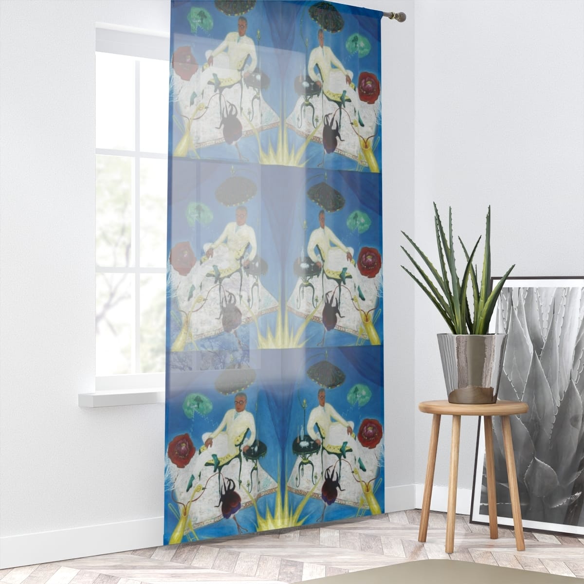 Art Window Curtain, Artist Florine Stettheimer, Artwork 