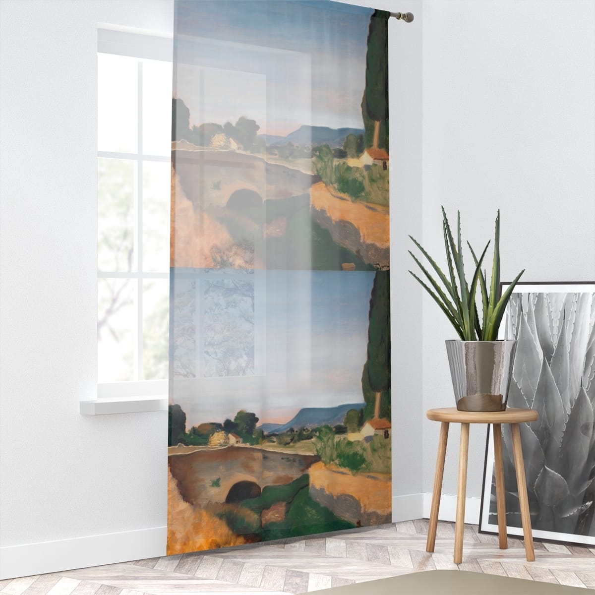 Art Window Curtain, Artist Andre Derain, Artwork 