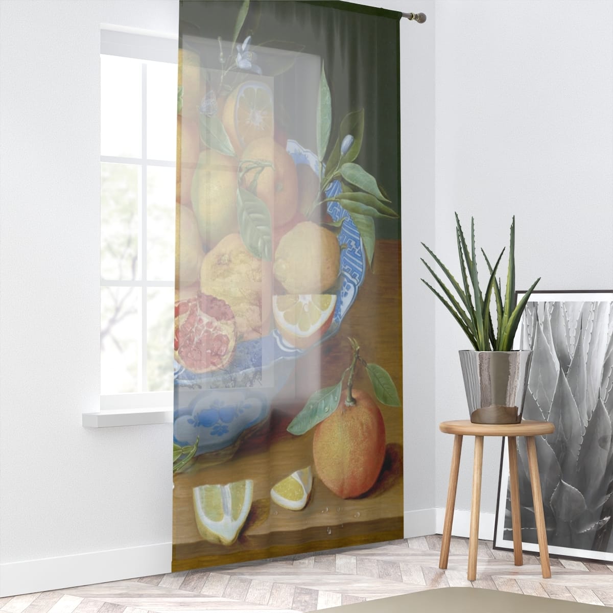 Art Window Curtain, Artist Jacob Van Hulsdonck, Artwork 