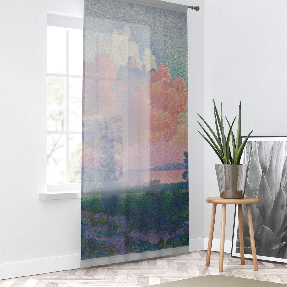 Art Window Curtain, Artist Henri Edmond Cross, Artwork 