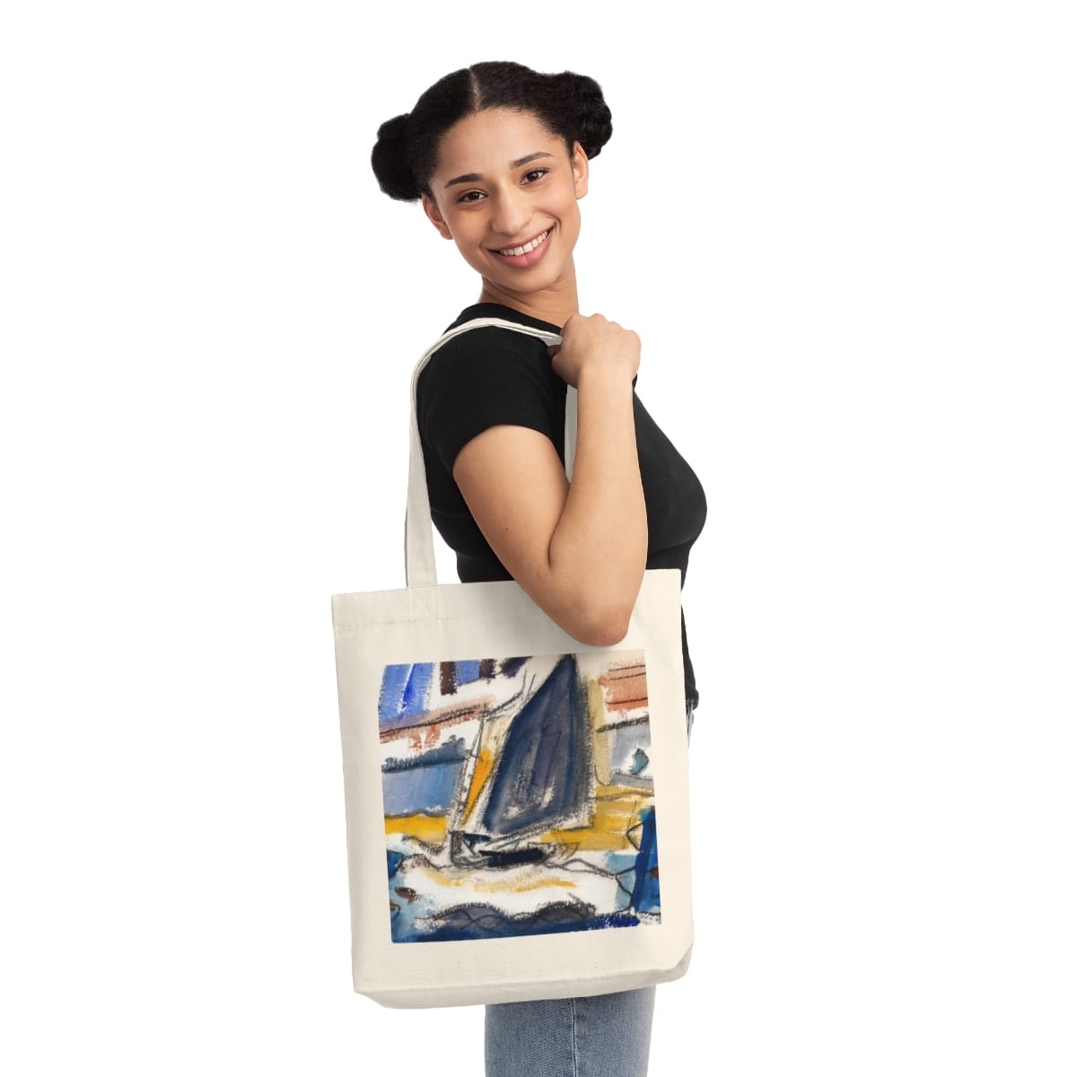 Art Woven Tote Bag, Artist John Marin, Artwork 