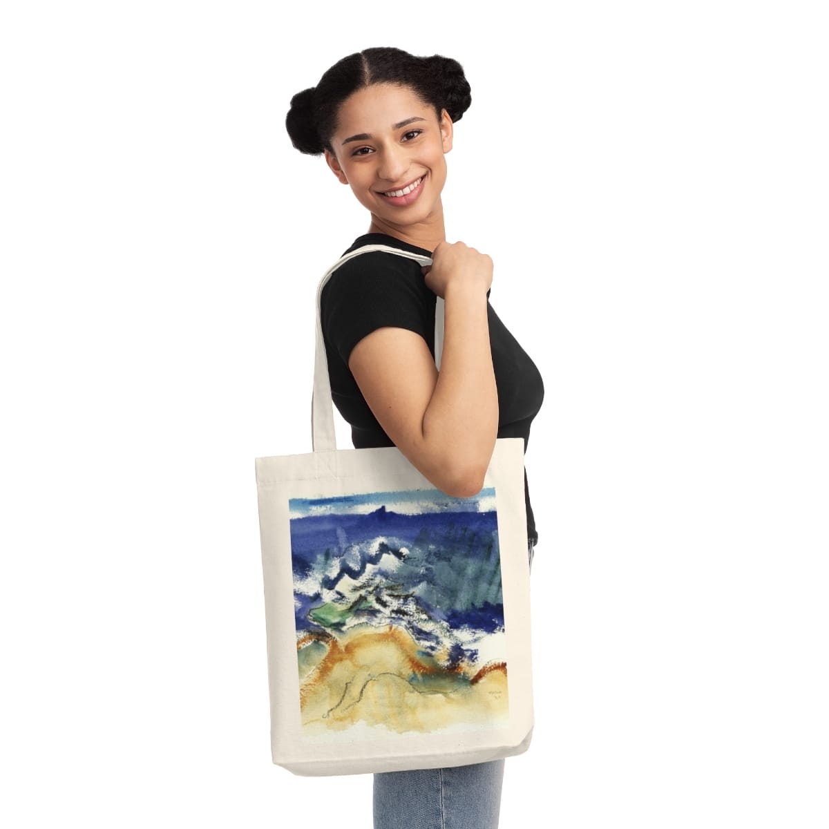 Art Woven Tote Bag, Artist John Marin, Artwork 