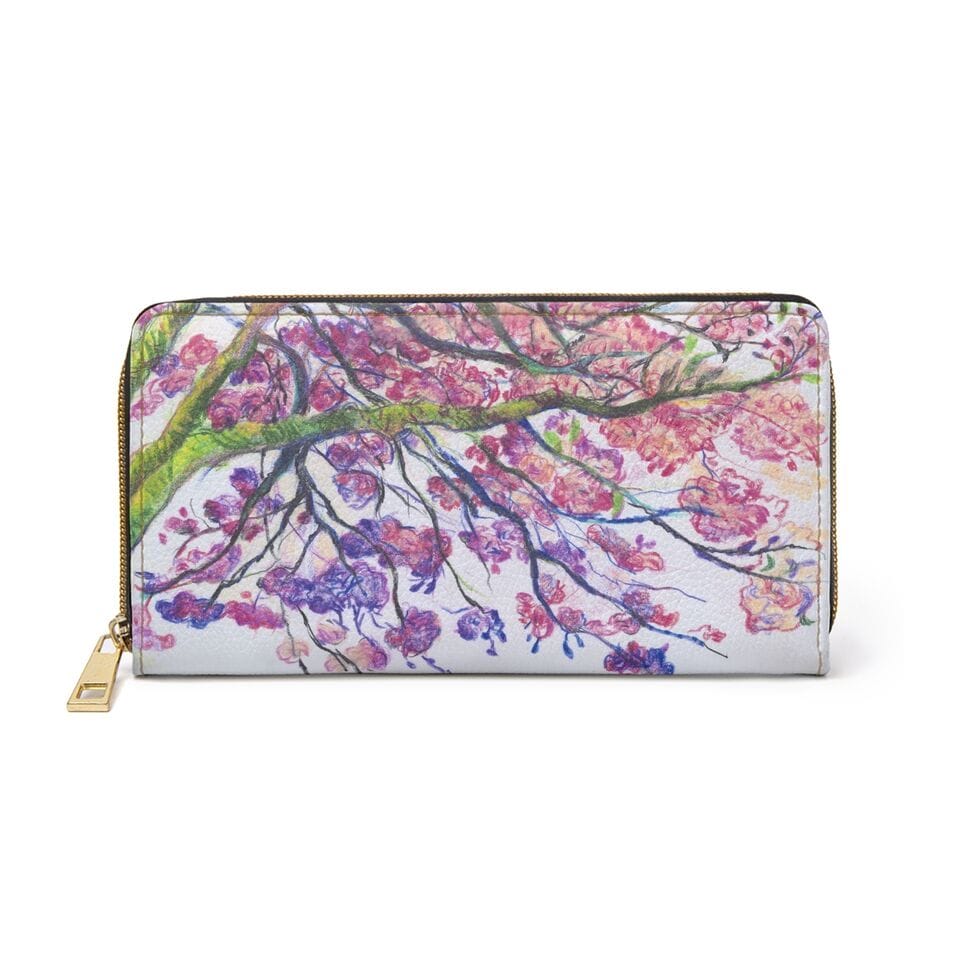 Art Zipper Wallet, Artist Maria Papafili, Artwork 