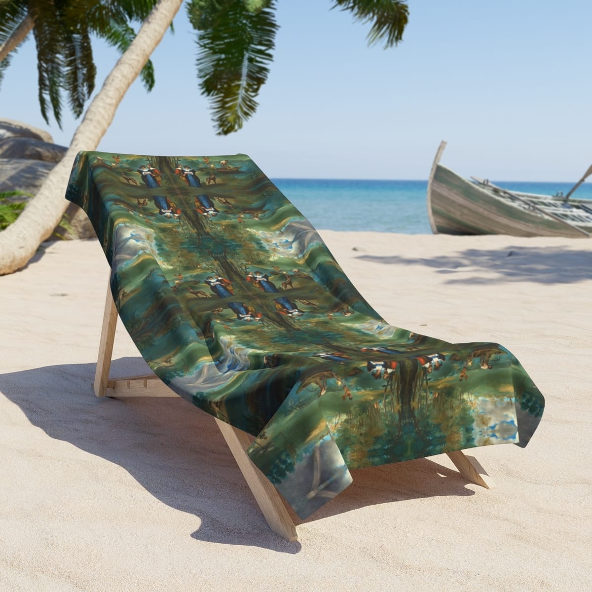 Beach Art Towel, Artist Edouard Manet, Artwork 