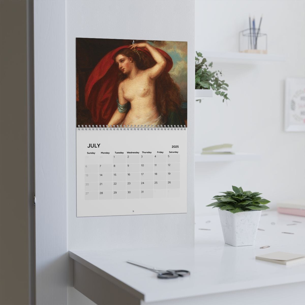 Calendar 2025, Artist Henry Peters Gray, Artwork 