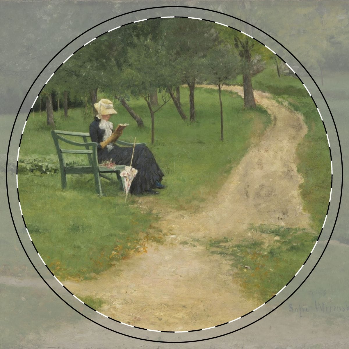 Ceramic Art Coasters