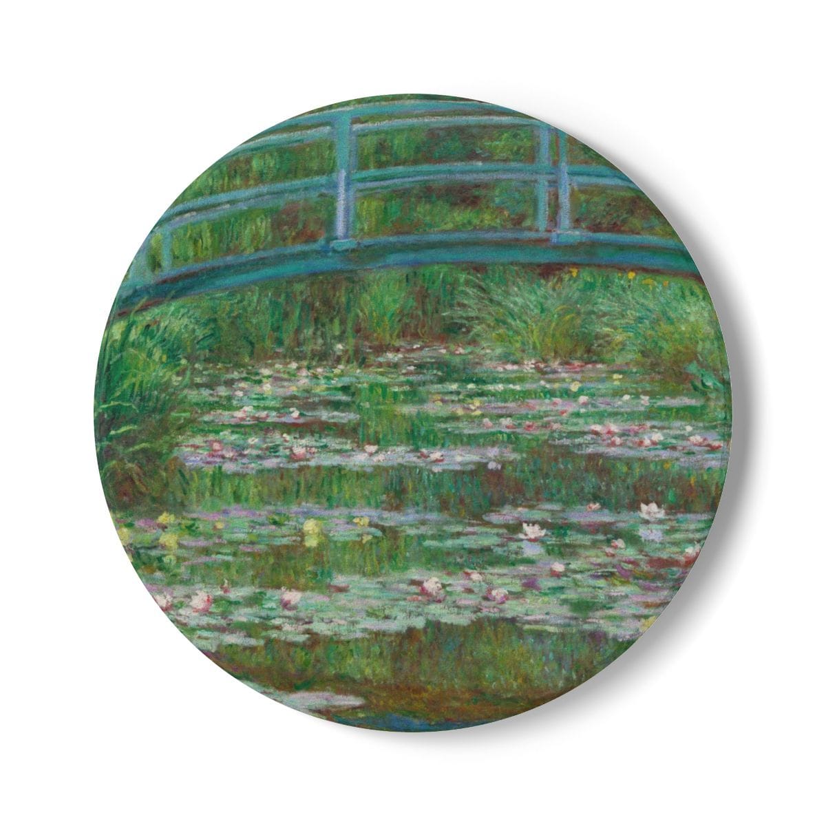 Ceramic Art Coaster, Artist Claude Monet, Artwork 