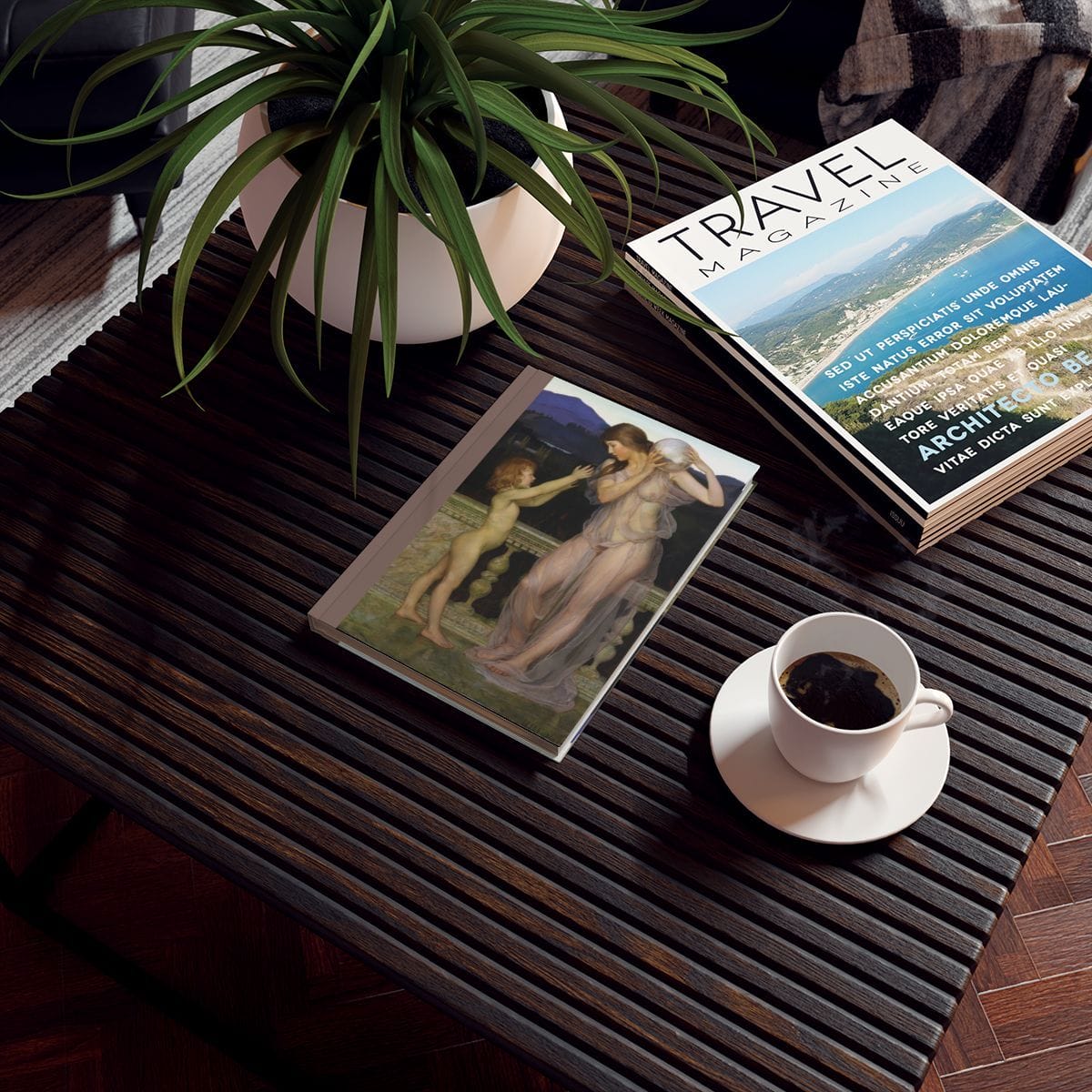 Hard Backed Art Journal, Artist Henry Brown Fuller, Artwork 