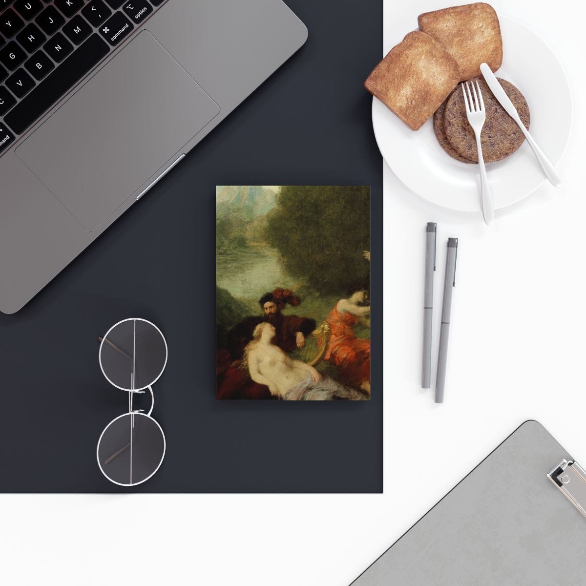 Hard Backed Art Journal, Artist Henri Fantin Latour, Artwork 