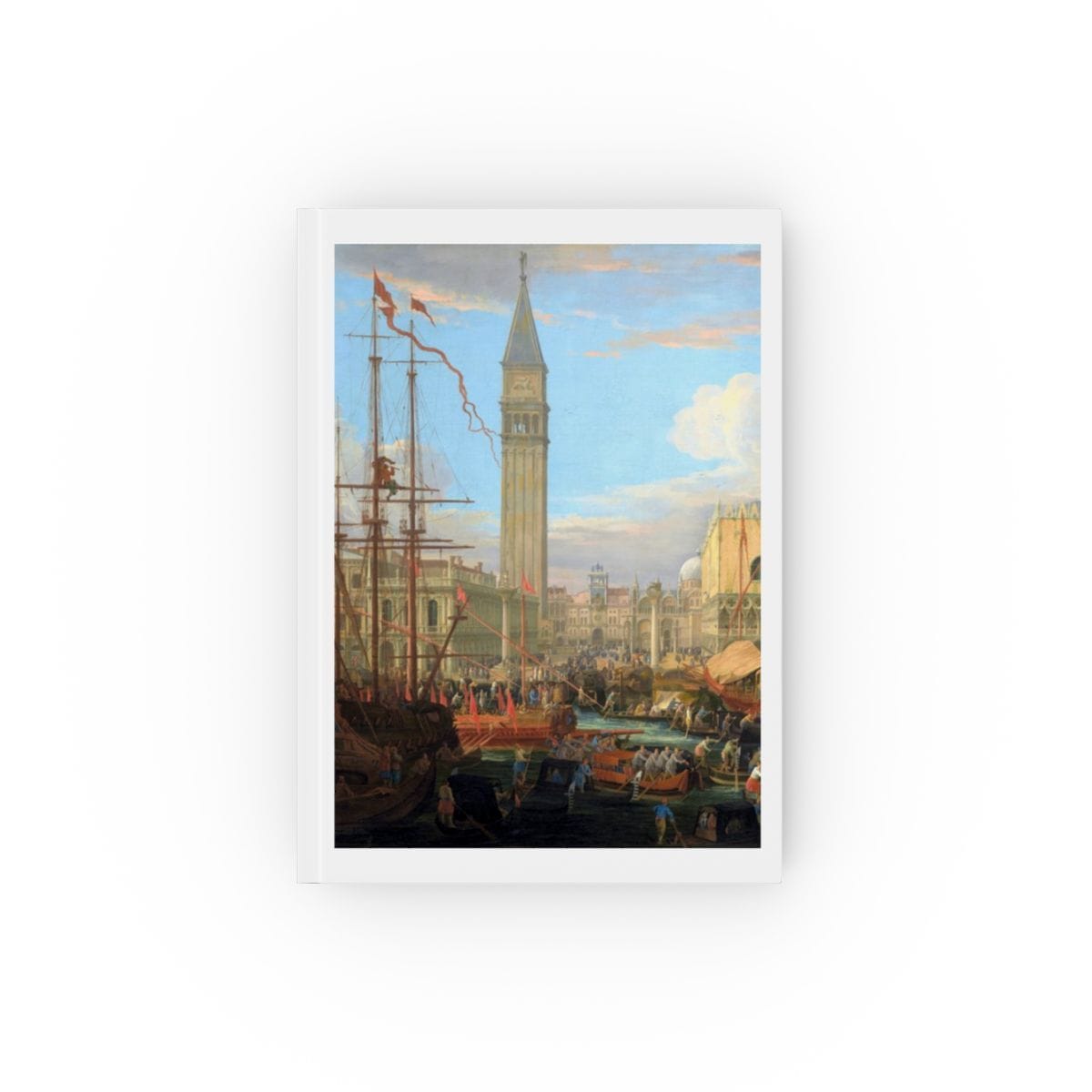 Hard Backed Art Journal, Artist Luca Carlevarijs, Artwork 