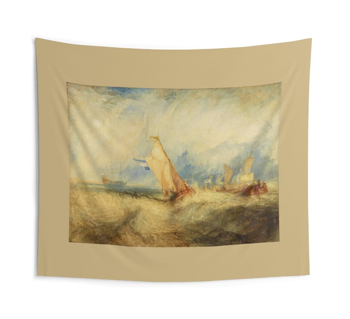 Indoor Wall Art Tapestry, Artist Joseph Mallord William Turner, Artwork 