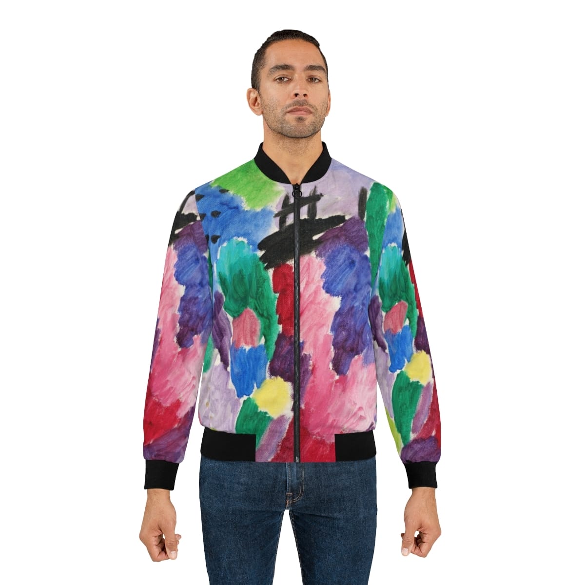 Men's Bomber Art Jacket