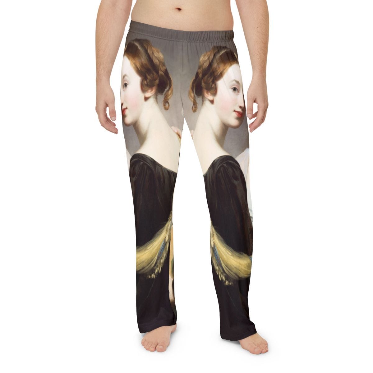Mens Art Pajama Pants, Artist Thomas Sully, Artwork 