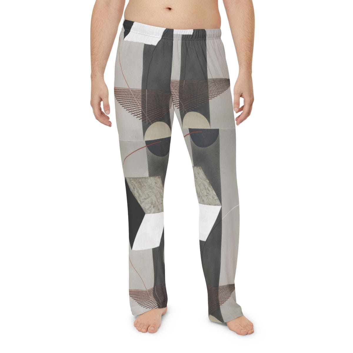 Mens Art Pajama Pants, Artist El Lissitzky, Artwork 