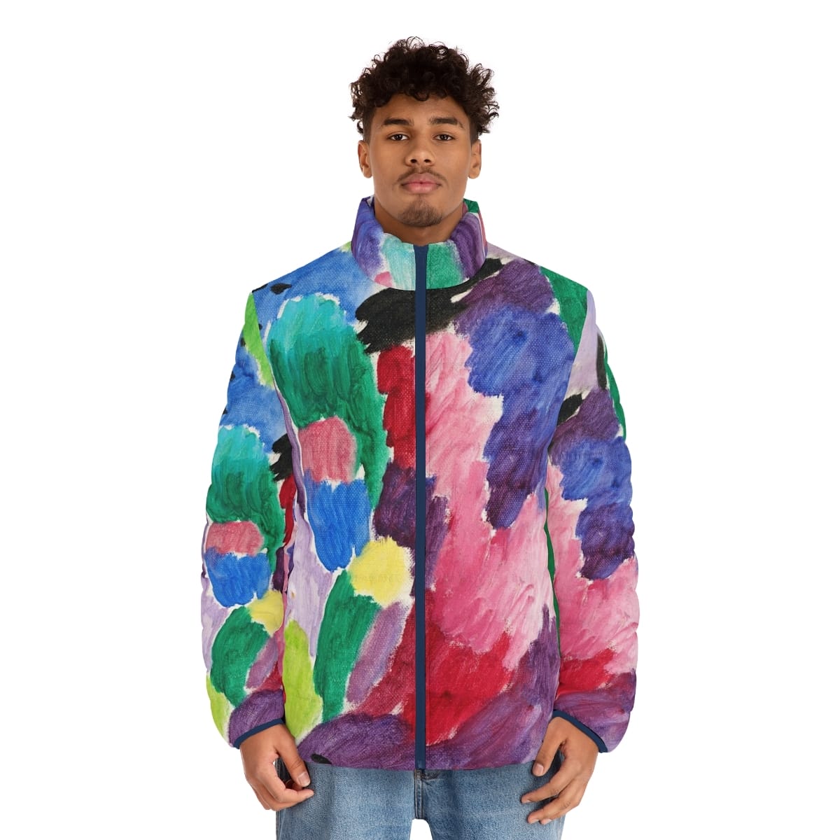 Men's Puffer Art Jacket