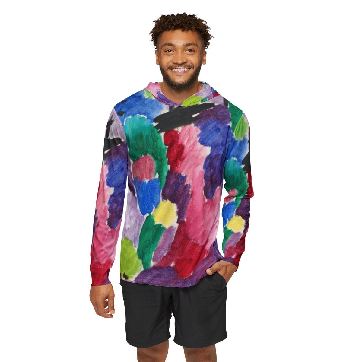 Men's Sports Warmup Art Hoodie