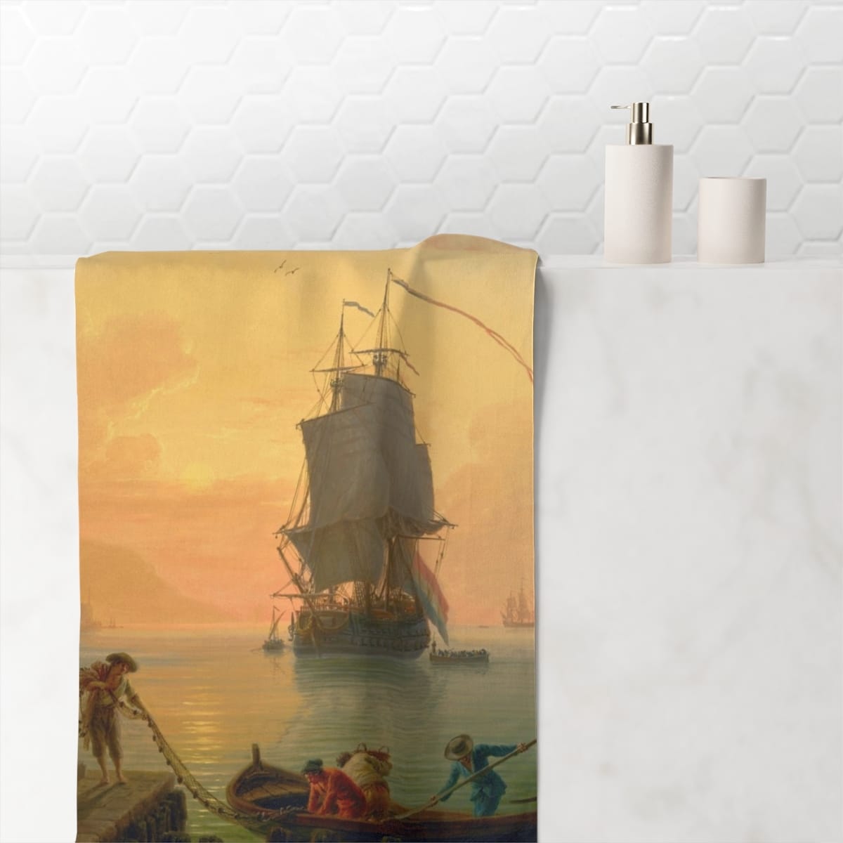 Mink-Cotton Art Towel