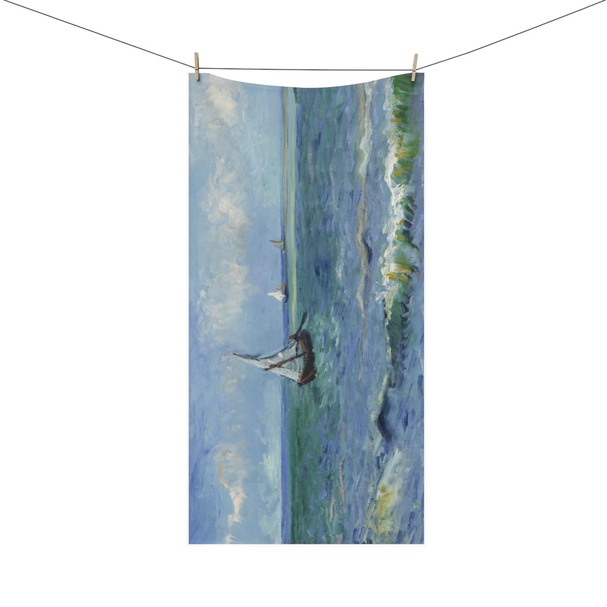 Mink Cotton Art Towel, Artist Vincent Van Gogh, Artwork 