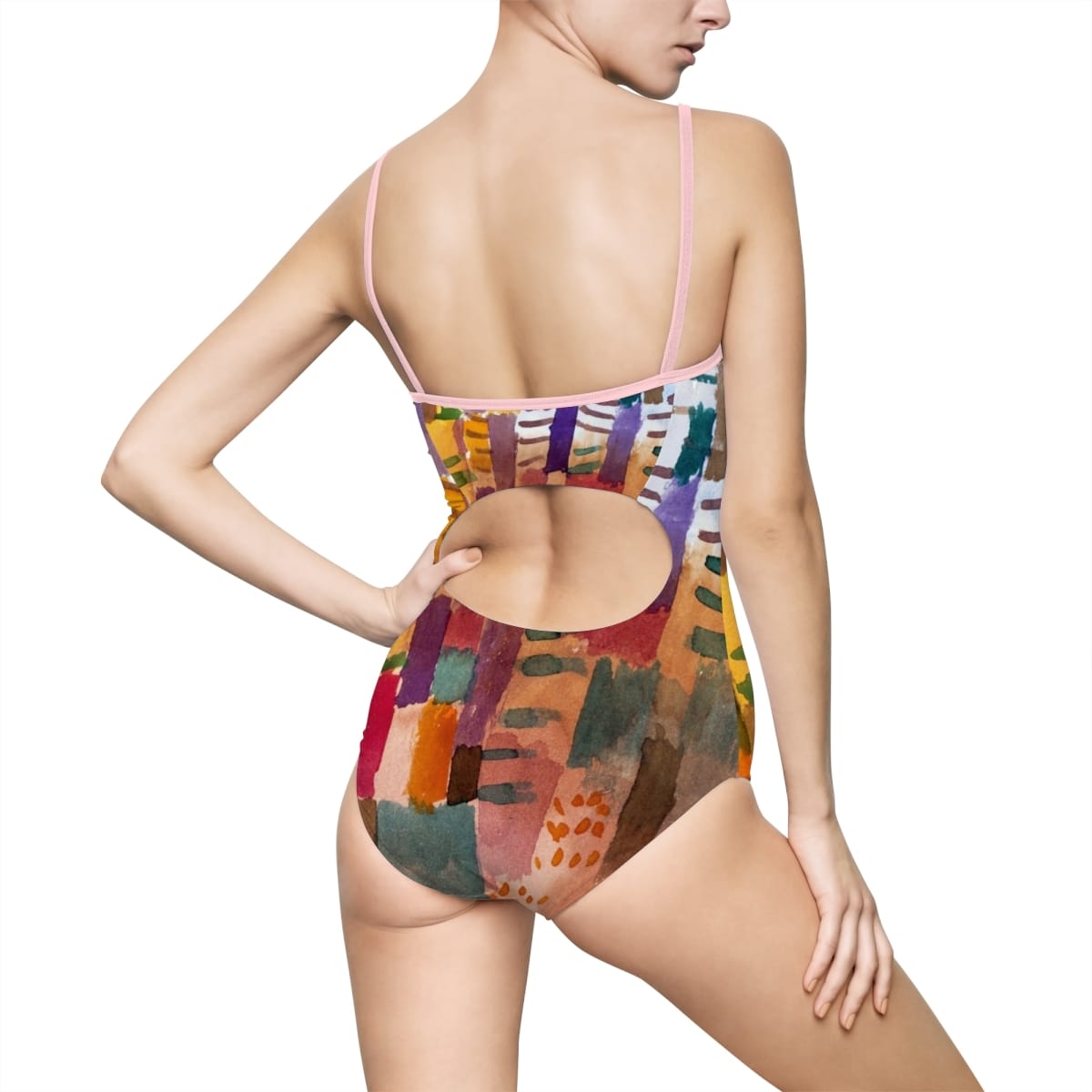 One Piece Art Swimsuit, Artist Paul Klee, Artwork 