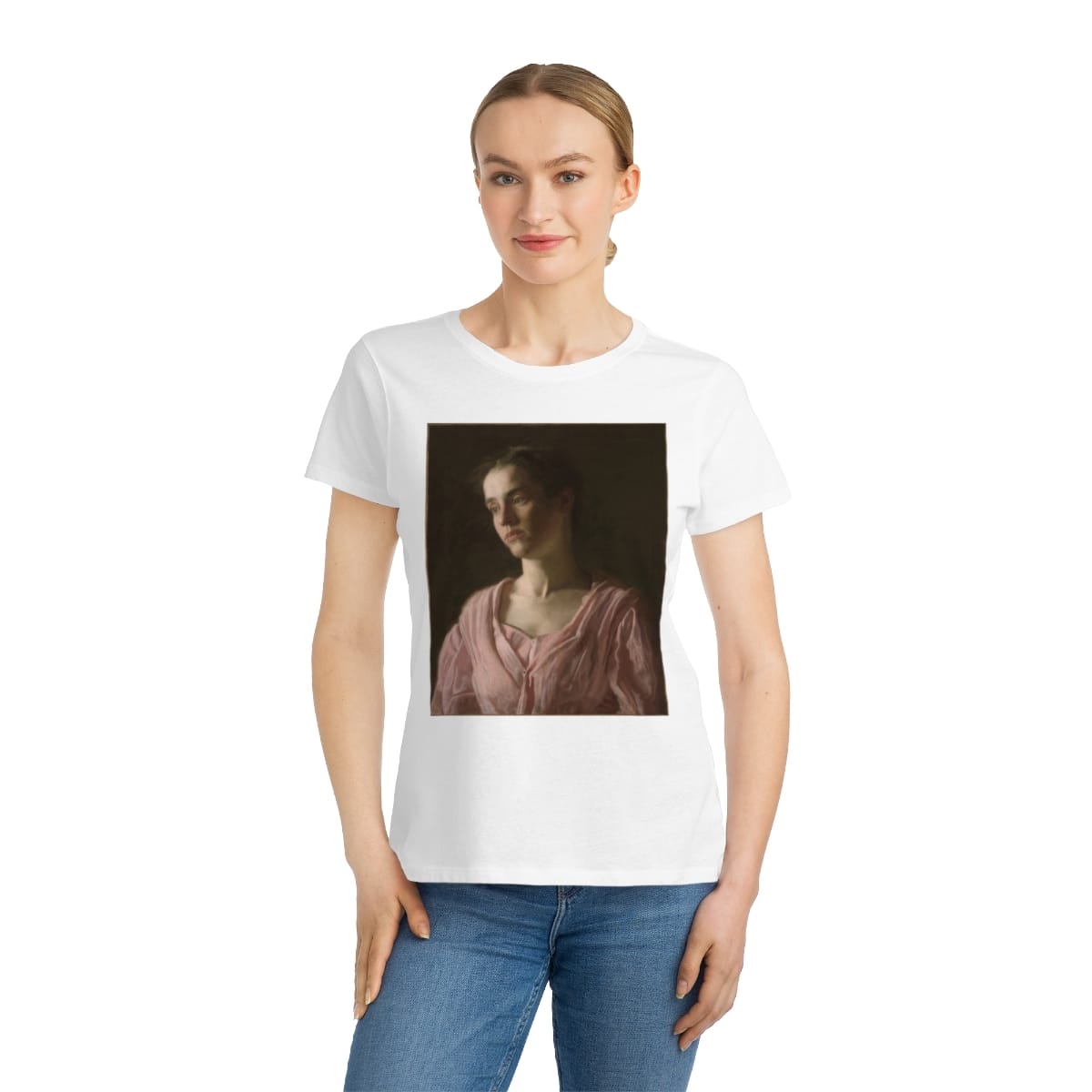 Organic Womens Classic Art T Shirt, Artist Thomas Eakins, Artwork 