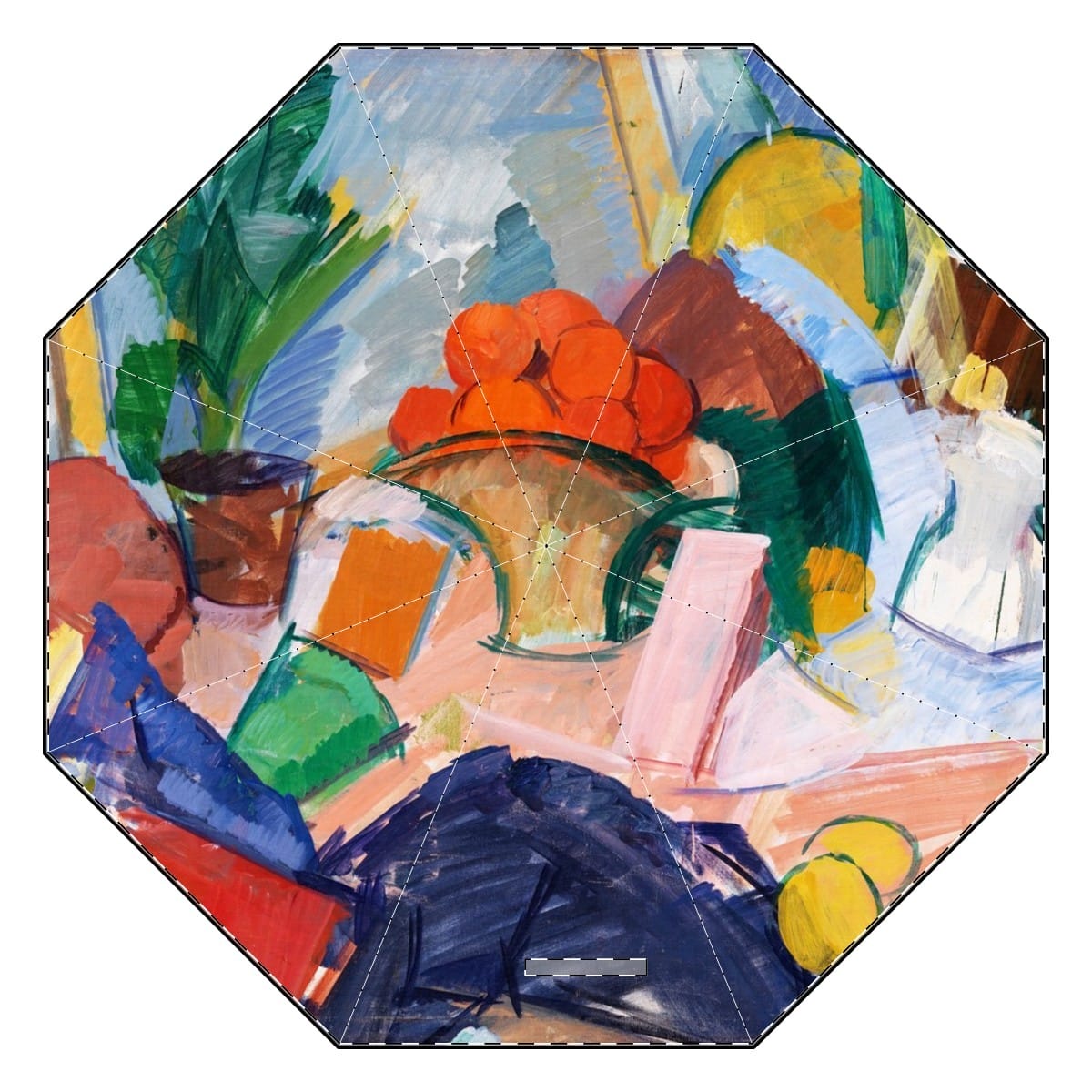 Semi-Automatic Foldable Art Umbrella