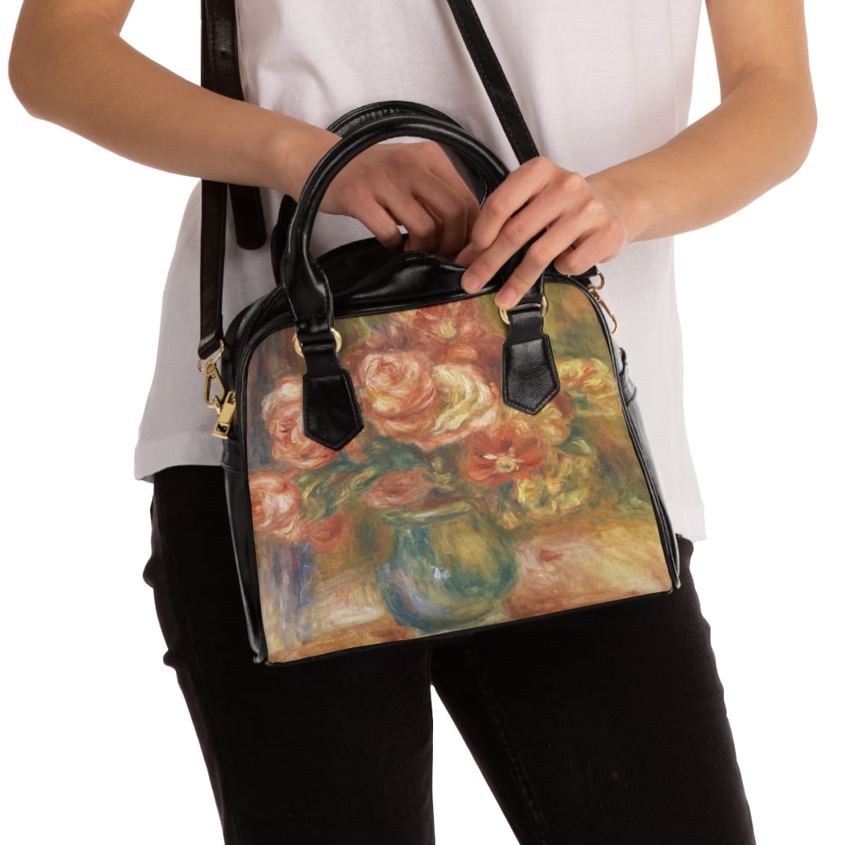 Shoulder Art Handbag, Artist Pierre Auguste Renoir, Artwork 