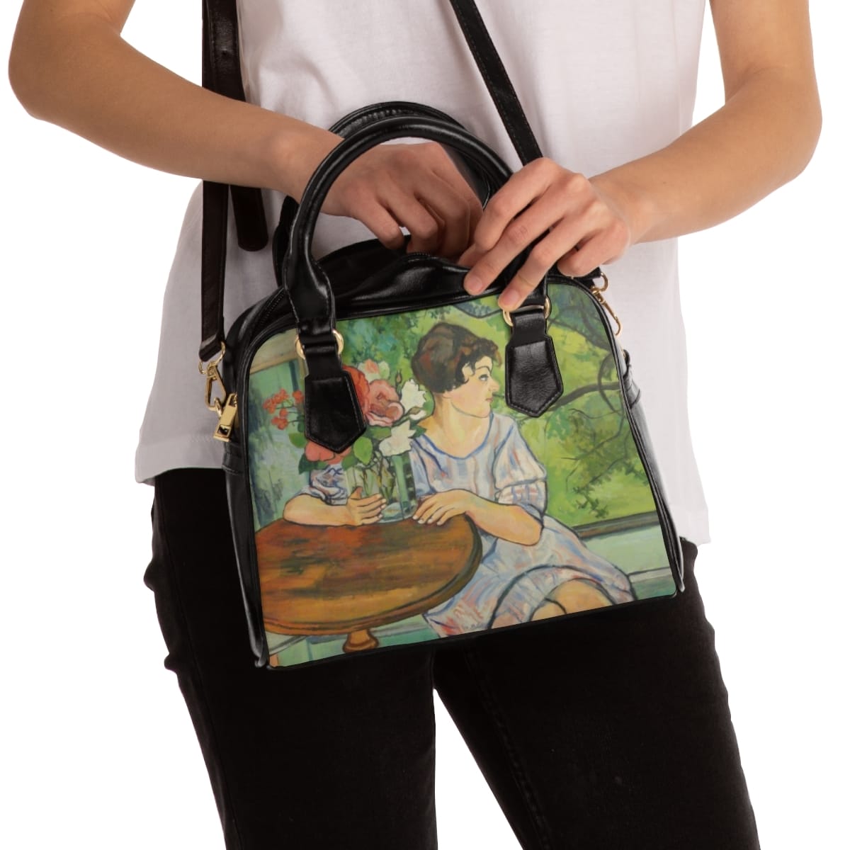 Shoulder Art Handbag, Artist Suzanne Valadon, Artwork 
