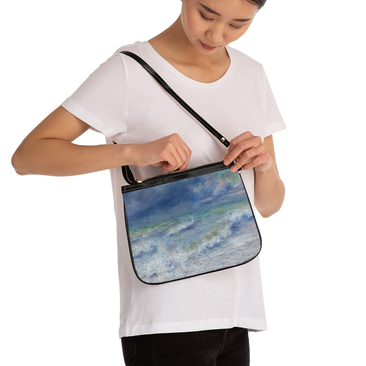 Small Art Shoulder Bag, Artist Pierre Auguste Renoir, Artwork 
